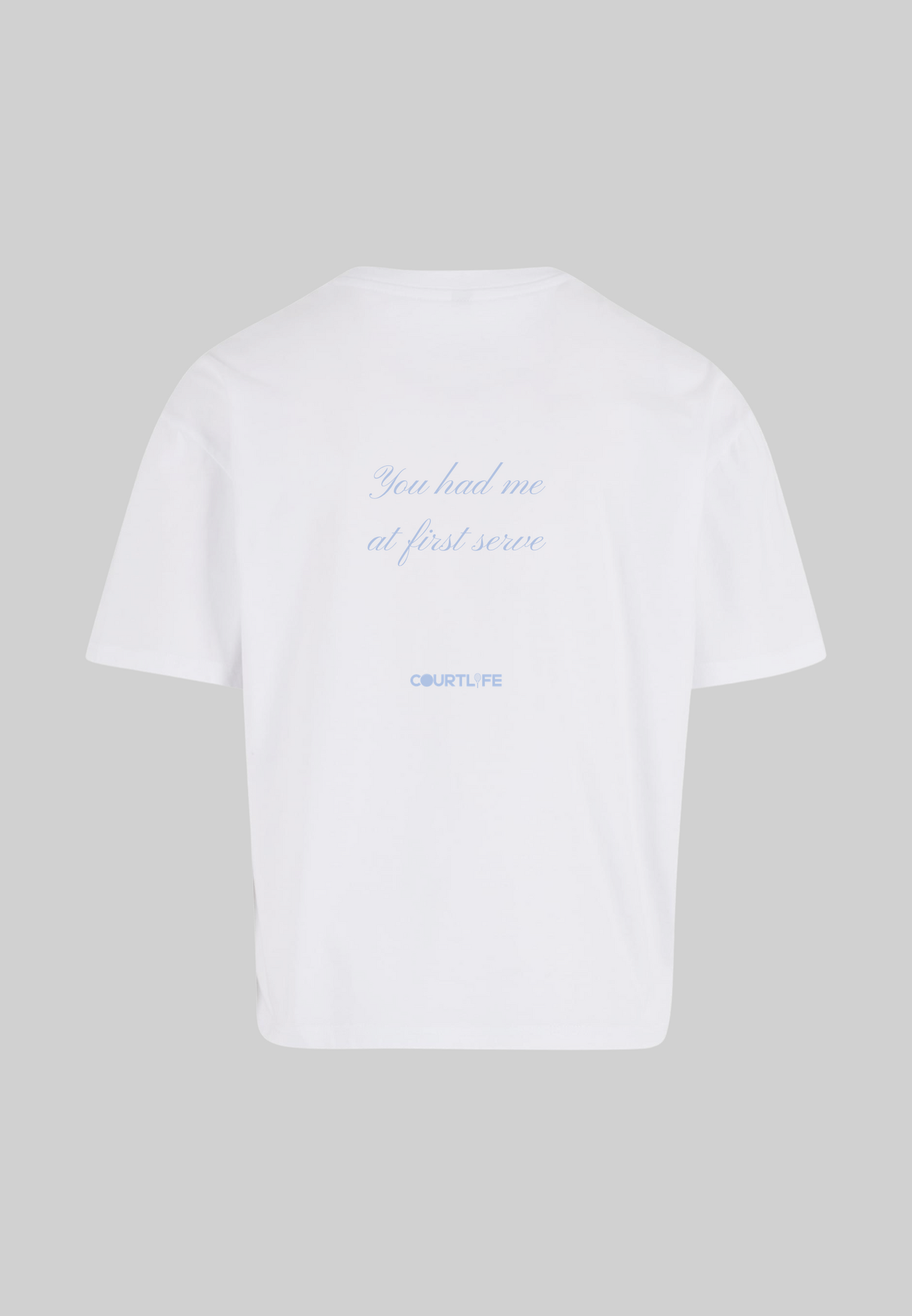 FIRST SERVE AFTER GAME SHIRT